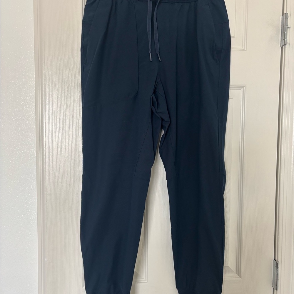 Lululemon Athletica Blue Joggers with Elastic Waistband